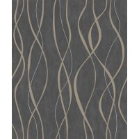 G67737 Tapeten Essener Special FX 2 Farbe schwarz silber...