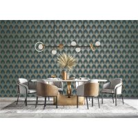 G68085 Tapeten Essener Special FX 2 Farbe blau grün...