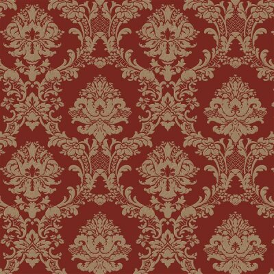 CI38217 Tapeten Essener Classic Silks 4 Farbe orange gold Vliestapete