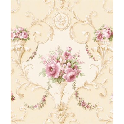 CI38230 Tapeten Essener Classic Silks 4 Farbe braun rosa grün Vliestapete