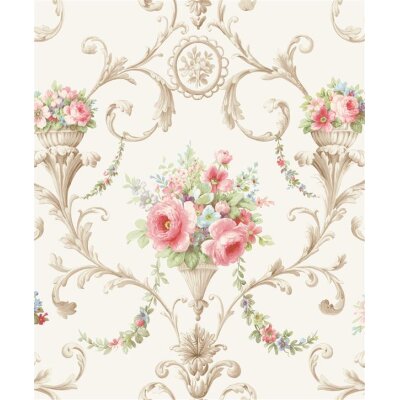 CI38233 Tapeten Essener Classic Silks 4 Farbe braun grün blau rot rosa Vliestapete