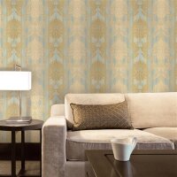 CI38264 Tapeten Essener Classic Silks 4 Farbe gold braun...