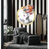35601 Marburg Glööckler Pompöös Provence Farbe schwarz weiß rot Vliestapete