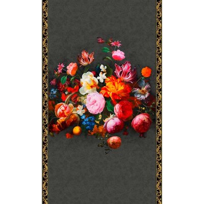 35607 Marburg Glööckler Pompöös Provence Farbe schwarz rot Vliestapete