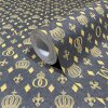 35609 Marburg Glööckler Pompöös Provence Farbe schwarz gold Vliestapete