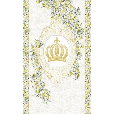 35613 Marburg Glööckler Pompöös Provence Farbe weiß grün gelb Vliestapete