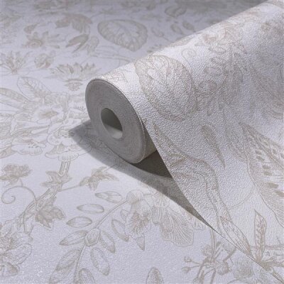 35615 Marburg Glööckler Pompöös Provence Farbe weiß, beige Vliestapete