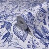 35616 Marburg Glööckler Pompöös Provence Farbe weiß, blau Vliestapete
