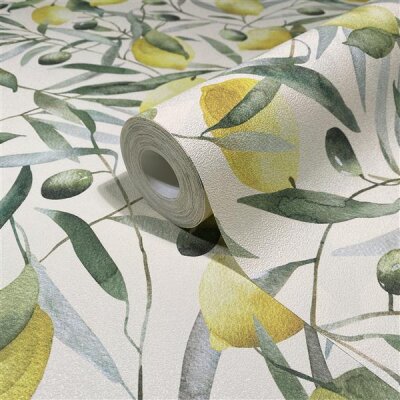 35619 Marburg Glööckler Pompöös Provence Farbe beige, grün, gelb Vliestapete