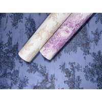35626 Marburg Glööckler Pompöös Provence Farbe grau, lila Vliestapete