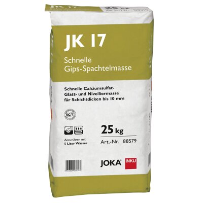 JOKA JK 17 Schnelle Spachtelmasse Gips 25 kg Sack