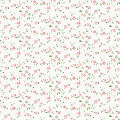 G67889 Tapeten Essener Miniatures 3 Farbe grün, rosa, weiß Vliestapete