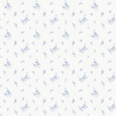 G67915 Tapeten Essener Miniatures 3 Farbe blau, weiß Vliestapete
