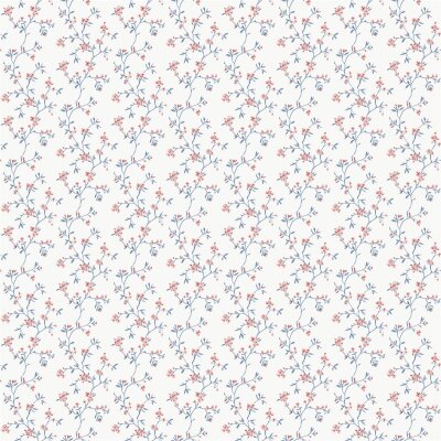 G68701 Tapeten Essener Miniatures 3 Farbe rot, blau, weiß Vliestapete