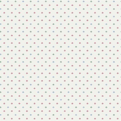 G68733 Tapeten Essener Miniatures 3 Farbe grün, rot, blau Vliestapete