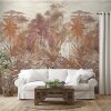 V145-6M Tapeten Essener Panorama 2 Farbe Rot, grau, braun, sand Wandbild