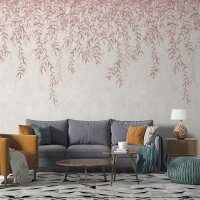 V146-2F Tapeten Essener Panorama 2 Farbe pink, grau Wandbild