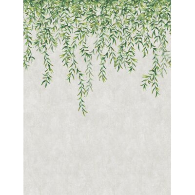 V146-3C Tapeten Essener Panorama 2 Farbe grün Wandbild