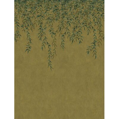 V146-4V Tapeten Essener Panorama 2 Farbe senf, grün Wandbild