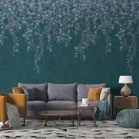 V146-5C Tapeten Essener Panorama 2 Farbe blau Wandbild