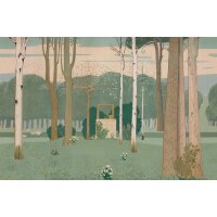 V149-1M Tapeten Essener Panorama 2 Farbe grün Wandbild