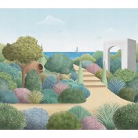 V150-2C Tapeten Essener Panorama 2 Farbe leicht bunt,...