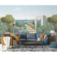 V150-2V Tapeten Essener Panorama 2 Farbe leicht bunt,...