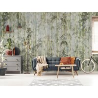 V152-2M Tapeten Essener Panorama 2 Farbe grün Wandbild