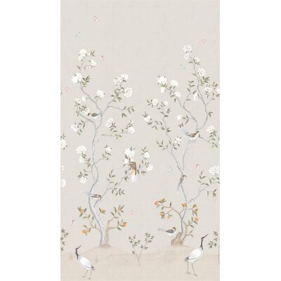 V153-2C Tapeten Essener Panorama 2 Farbe beige Wandbild