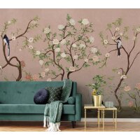 V155-1V Tapeten Essener Panorama 2 Farbe Pink Wandbild