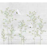 V156-1F Tapeten Essener Panorama 2 Farbe grün Wandbild