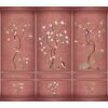 V157-3F Tapeten Essener Panorama 2 Farbe Pink Wandbild