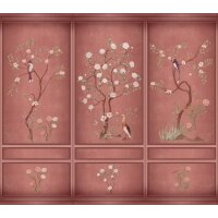 V157-3M Tapeten Essener Panorama 2 Farbe Pink Wandbild