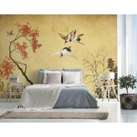 V159-1F Tapeten Essener Panorama 2 Farbe gold Wandbild