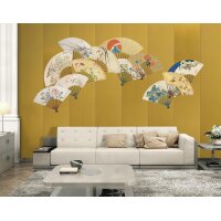 V160-1F Tapeten Essener Panorama 2 Farbe gold Wandbild