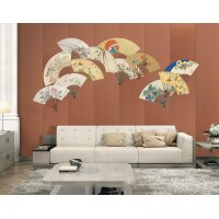 V160-2F Tapeten Essener Panorama 2 Farbe Orange, Lachs...