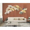 V160-2F Tapeten Essener Panorama 2 Farbe Orange, Lachs Wandbild