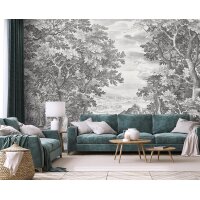 V161-1F Tapeten Essener Panorama 2 Farbe grau Wandbild