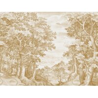 V161-4F Tapeten Essener Panorama 2 Farbe Ocker Wandbild