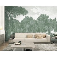 V162-3M Tapeten Essener Panorama 2 Farbe grün Wandbild