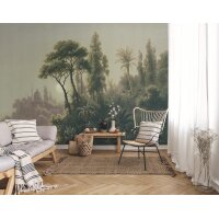 V163-1F Tapeten Essener Panorama 2 Farbe grün Wandbild