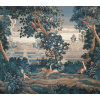 V164-2F Tapeten Essener Panorama 2 Farbe blau Wandbild