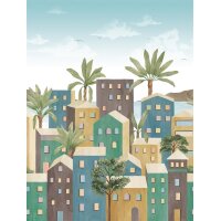 V167-1F Tapeten Essener Panorama 2 Farbe Bunt,...