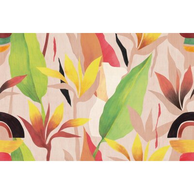 V168-1C Tapeten Essener Panorama 2 Farbe bunt, Sommer Wandbild