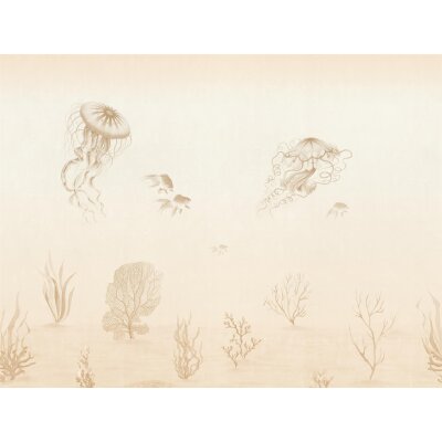V174-2F Tapeten Essener Panorama 2 Farbe beige Wandbild
