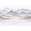 V175-3C Tapeten Essener Panorama 2 Farbe blau, braun, Winter Wandbild