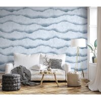 V178-3C Tapeten Essener Panorama 2 Farbe blau Wandbild