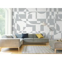 V184-2C Tapeten Essener Panorama 2 Farbe blau Wandbild