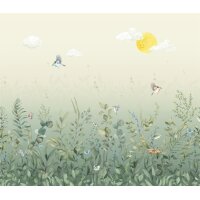 V185-2V Tapeten Essener Panorama 2 Farbe grün, bunt...