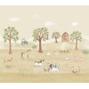 V186-1C Tapeten Essener Panorama 2 Farbe beige, bunt Wandbild